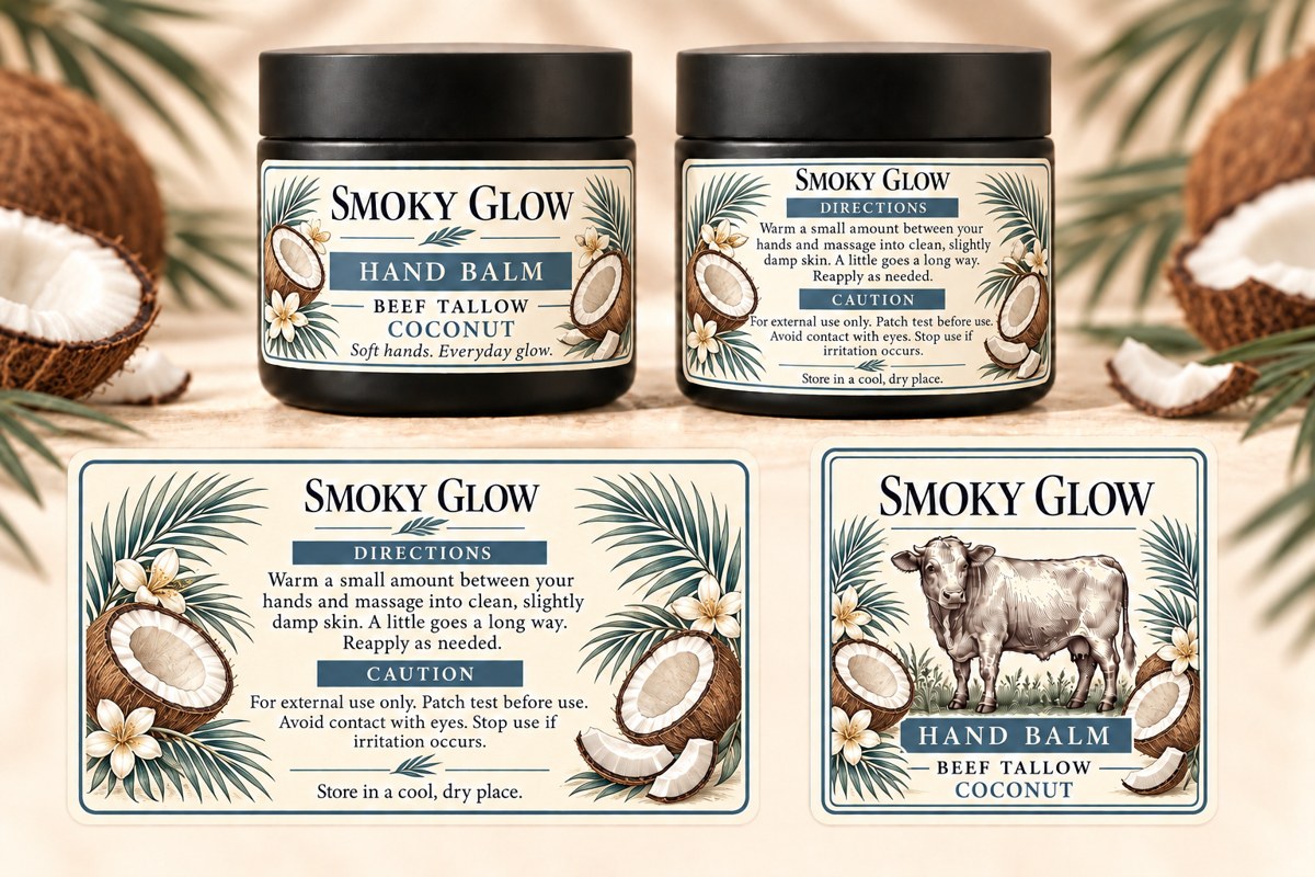 Coconut Balm front jar